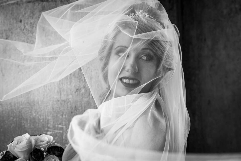 Bride portrait venice