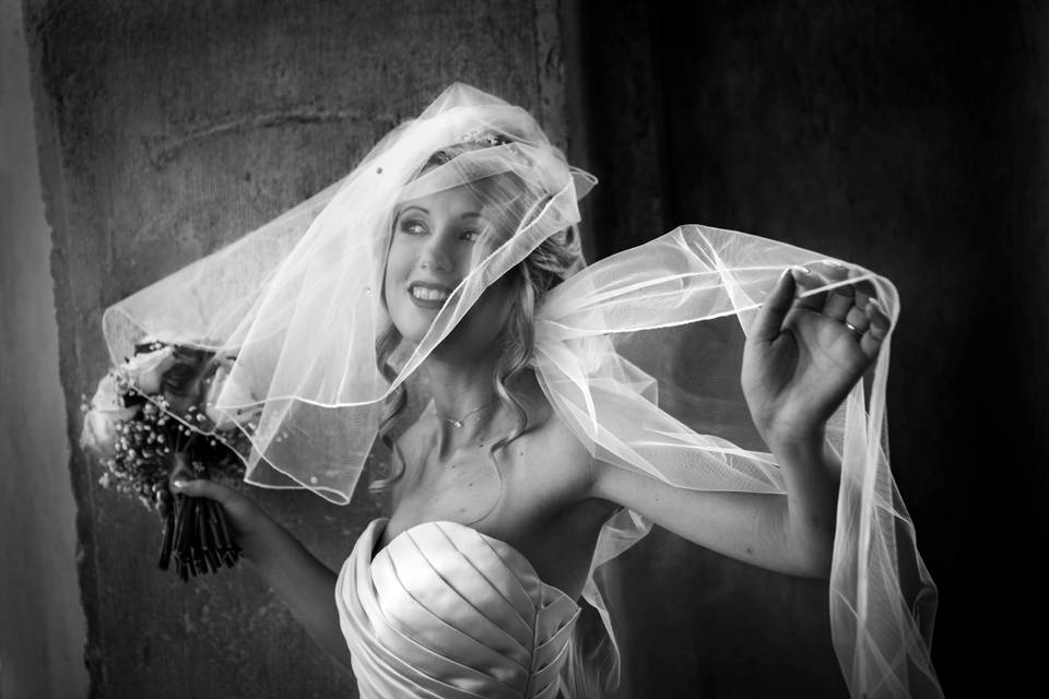 Bride portrait venice