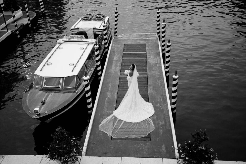 Bride portrait venice