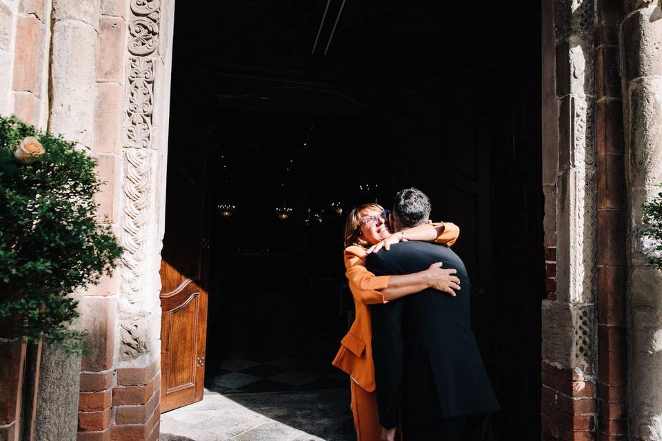 L'abbraccio della mamma