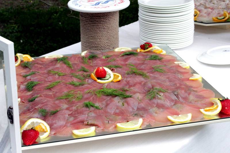 Carpaccio tonno