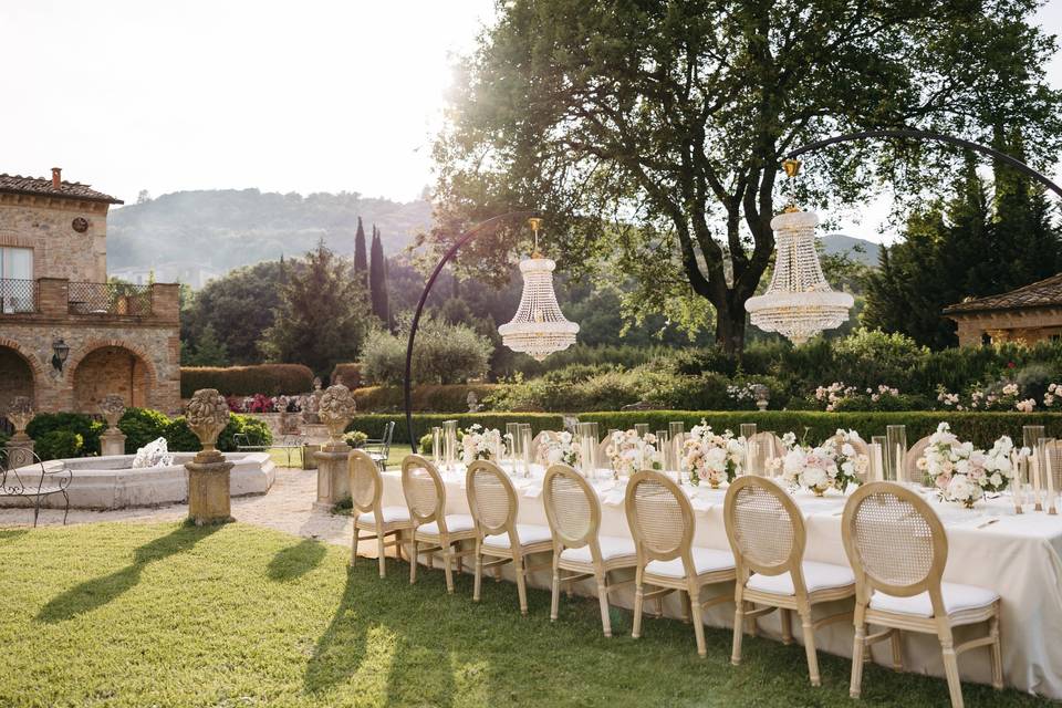 Pranzo in giardino