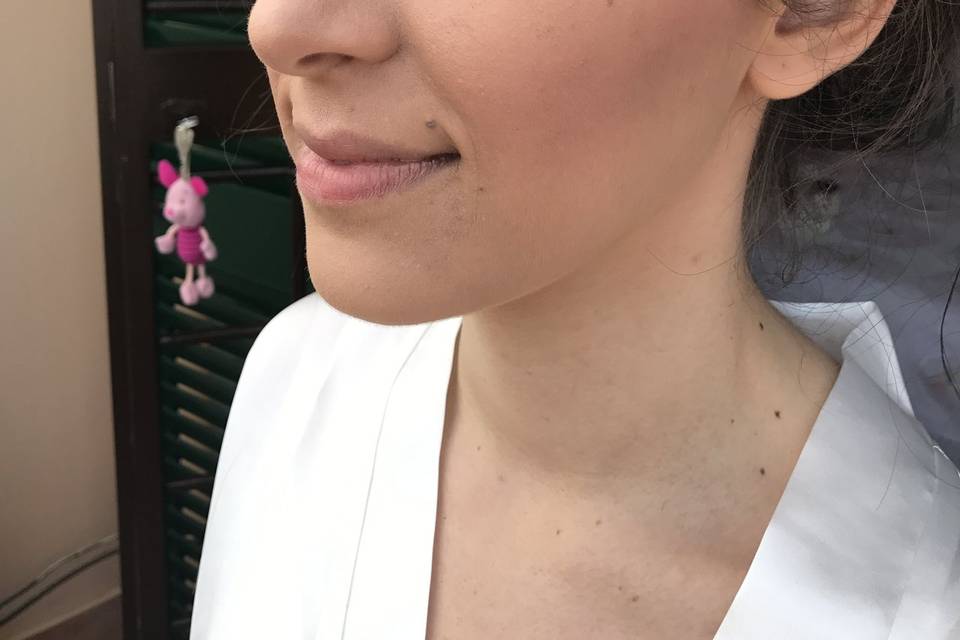 Trucco sposa colori neutri