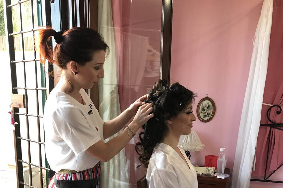 Trucco sposa colori neutri