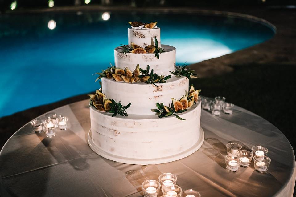 La wedding cake