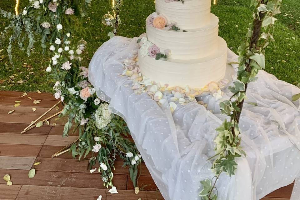 Wedding cake scenografica