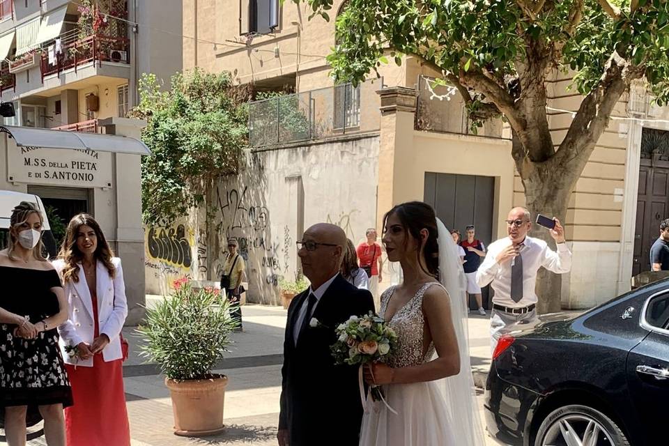 L'ingresso della sposa