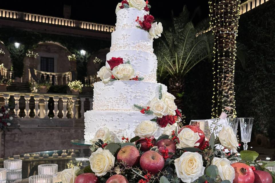 La wedding cake