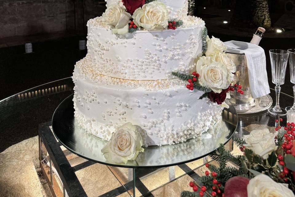 La wedding cake