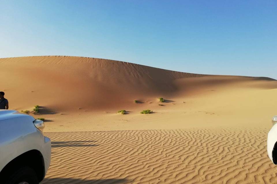 Le dune di Abu Dhabi