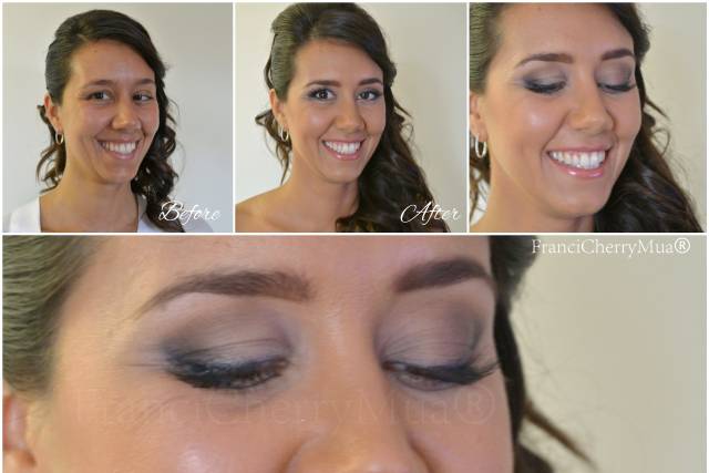 Make-up Bridal Before & After