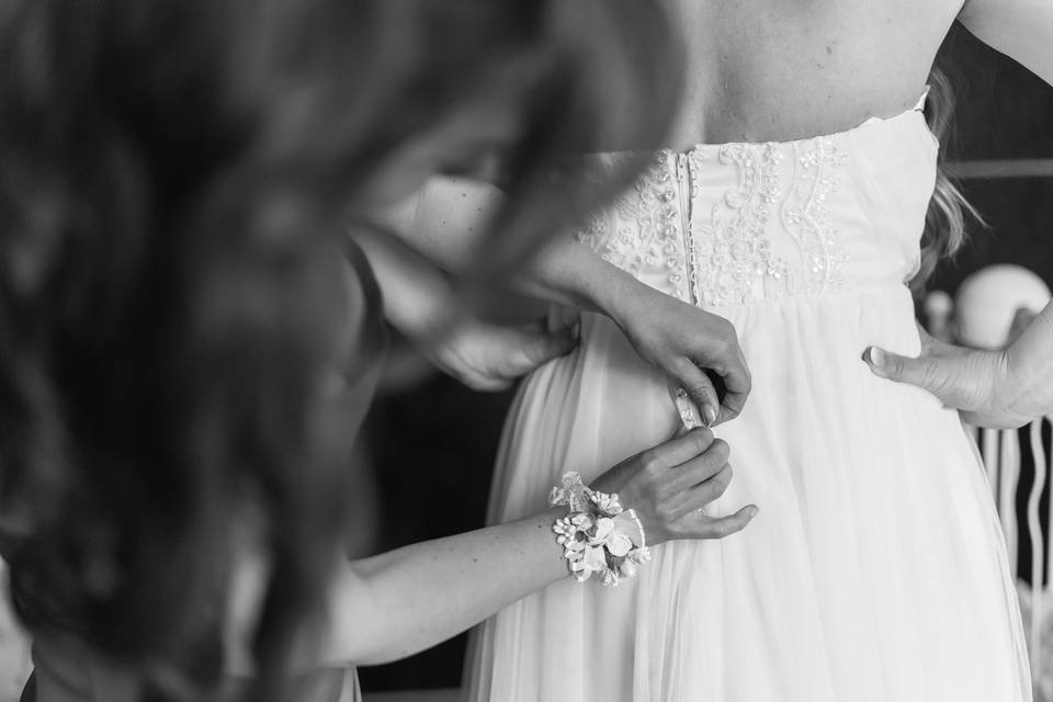 Bride preparation