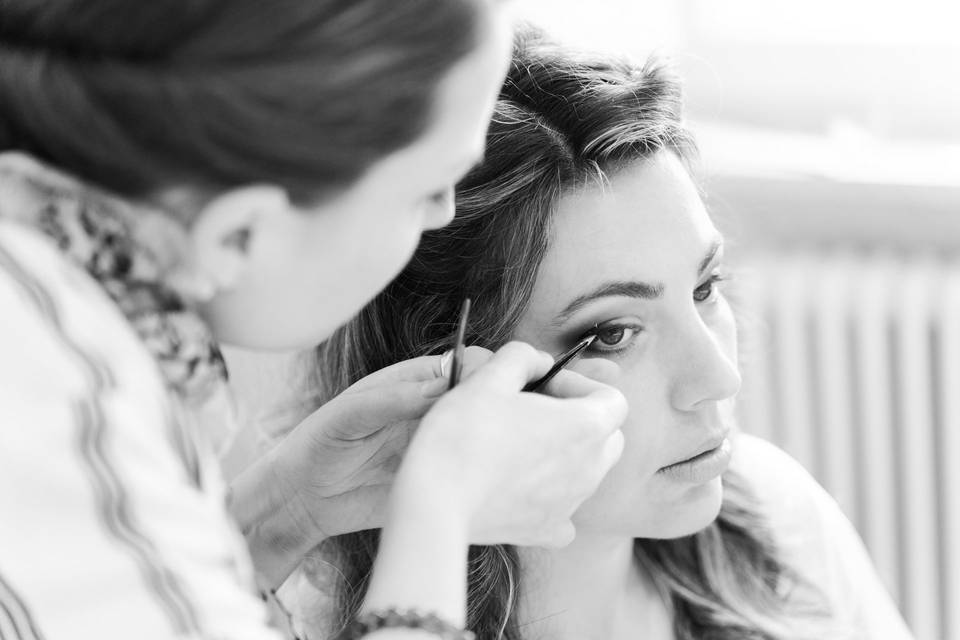 Bride makeup