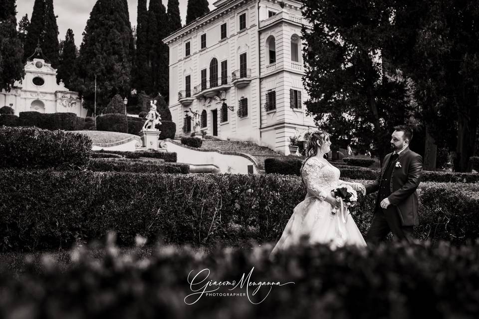 Matrimonio in villa