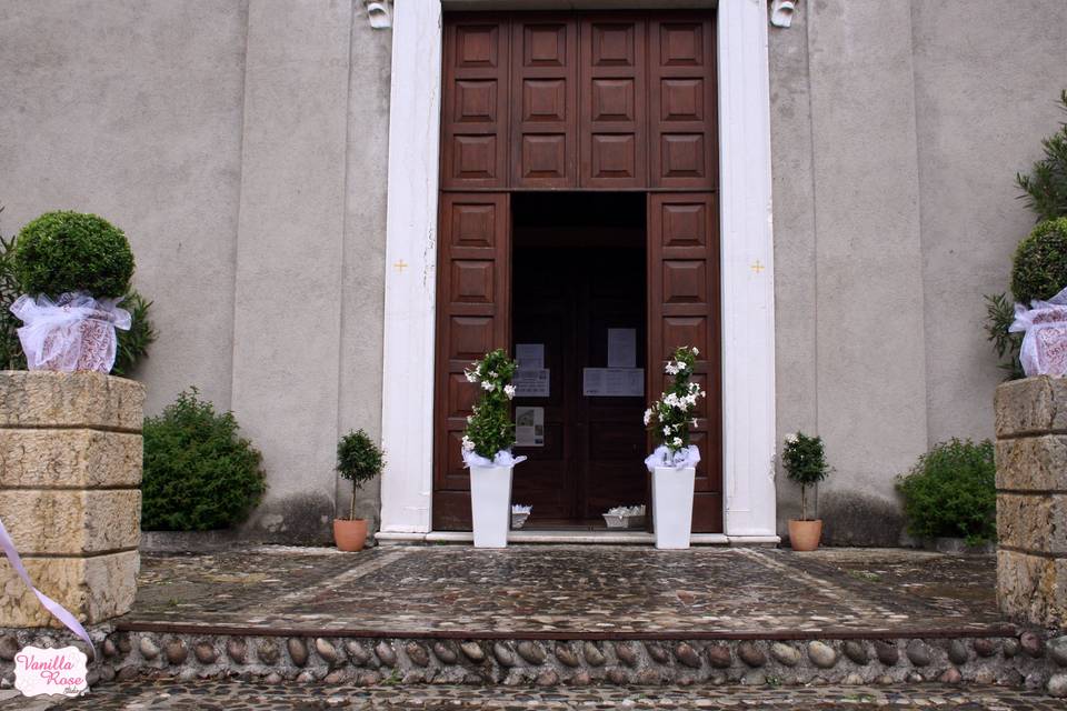 Allestimento esterno Chiesa