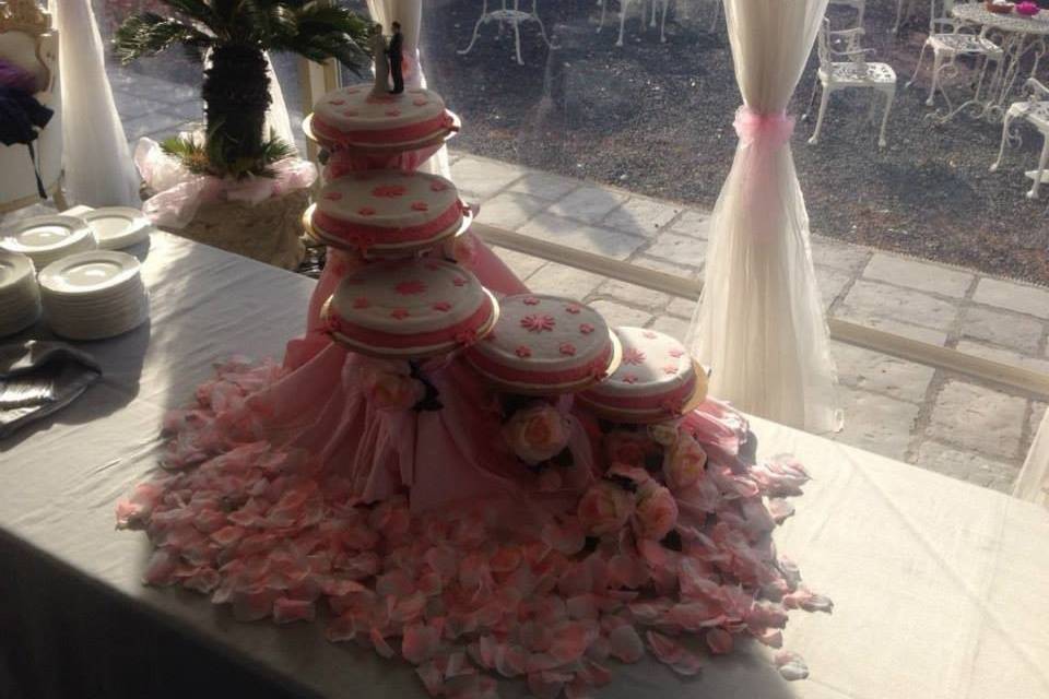 Torta nuziale catering