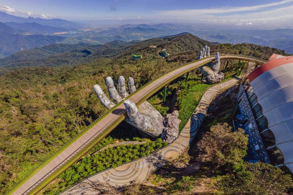 Golden Bridge in Vietnam