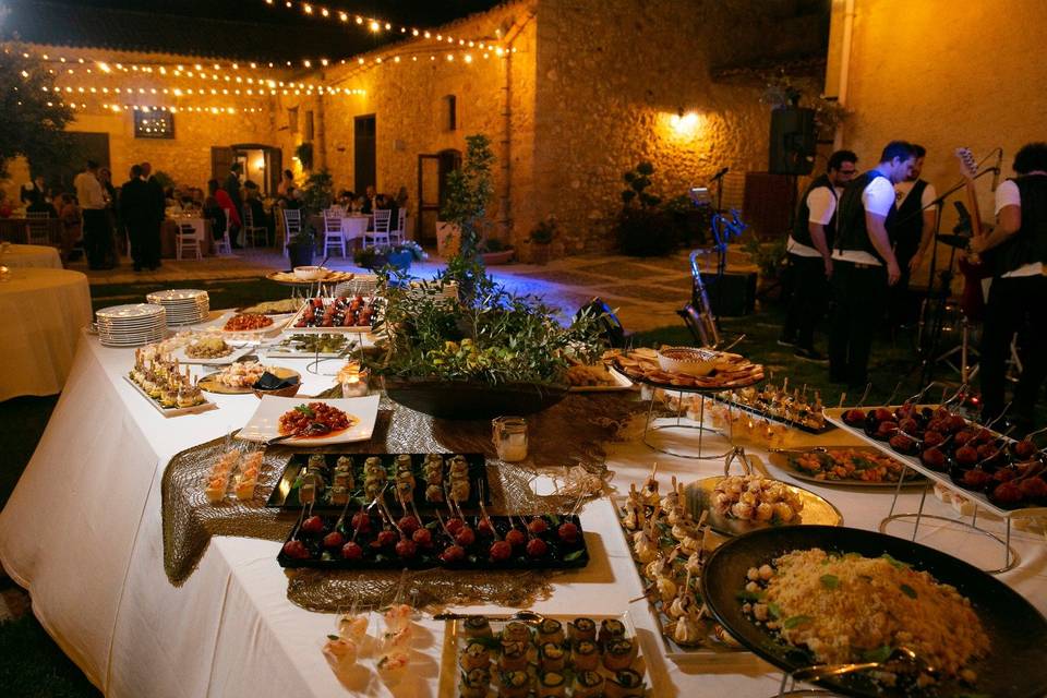 Buffet di antipasti