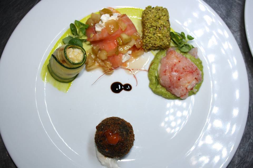 Antipasto al piatto