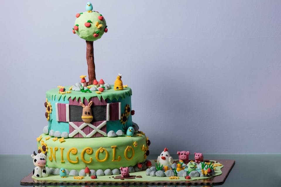 Sweet farm cake