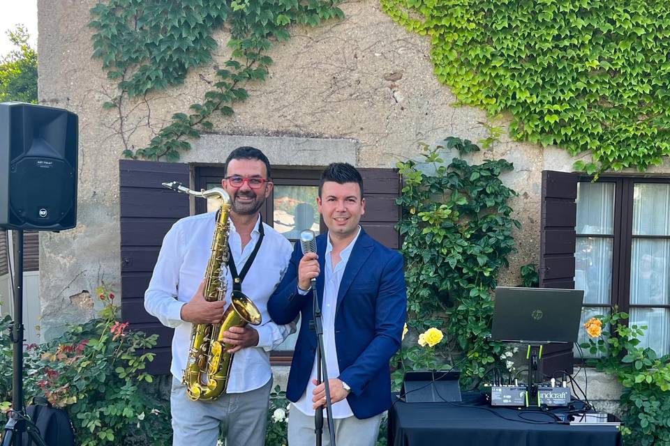 Aperitivo voce e sax