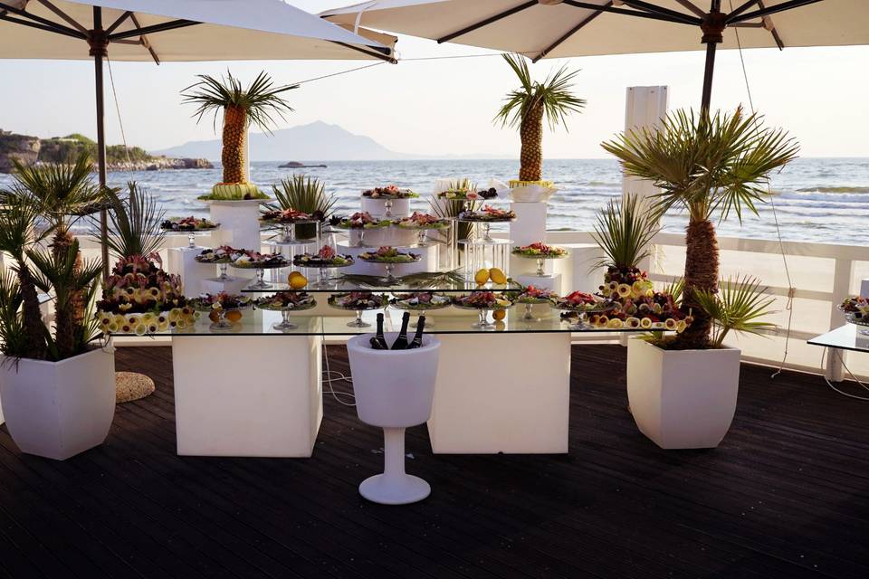 Buffet vista Ischia