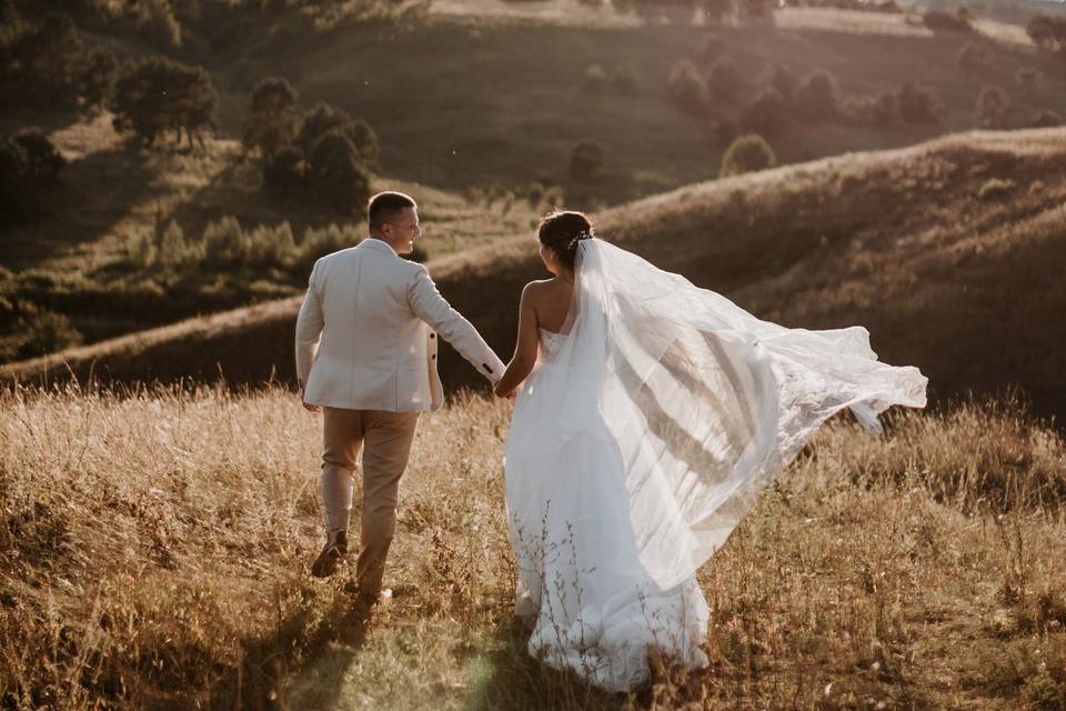 Matrimonio intimo in Toscana