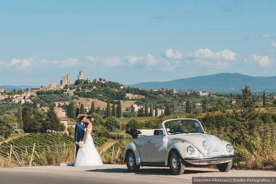 Sposi a San Gimignano