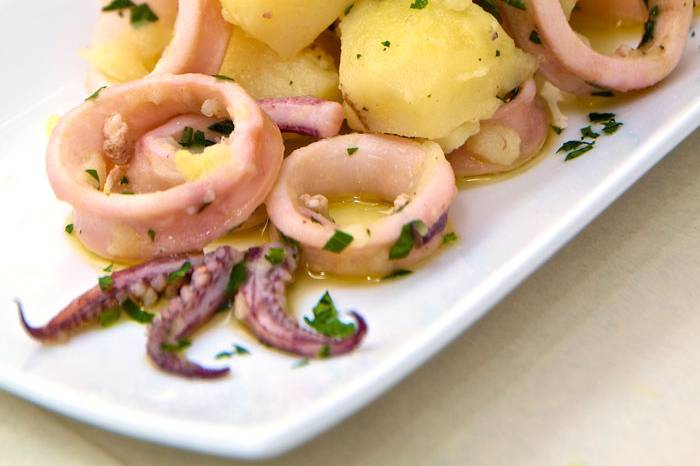 Insalata di calamari