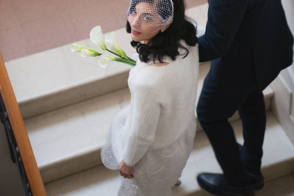 L'eleganza dell'arrivo