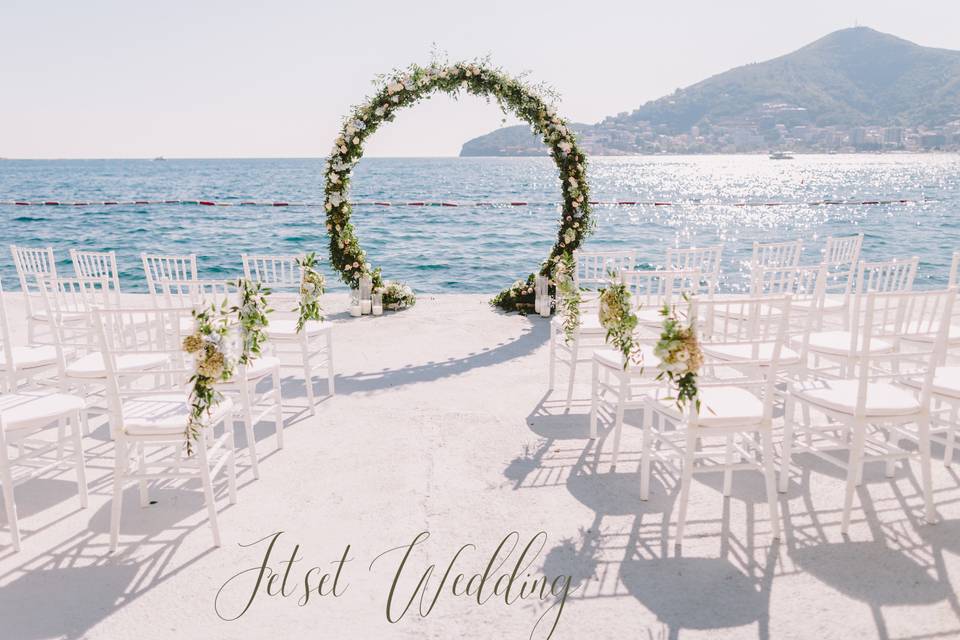 Wedding sea