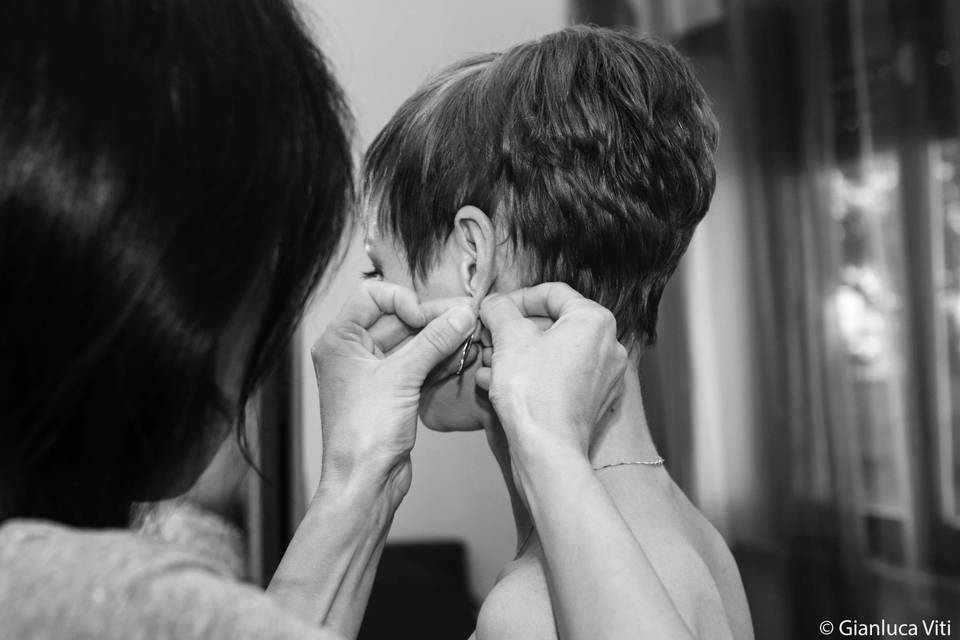 Preparazione sposa