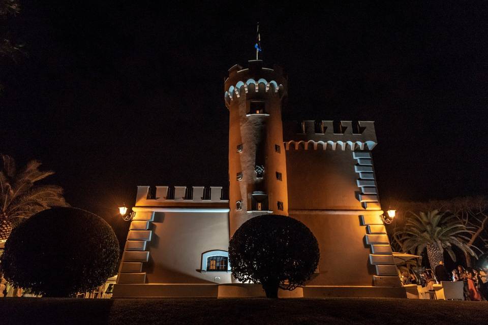 Il castello di notte