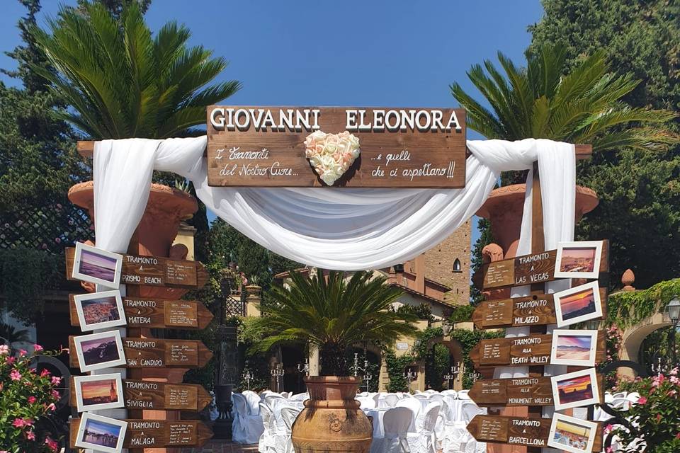 Tableau mariage
