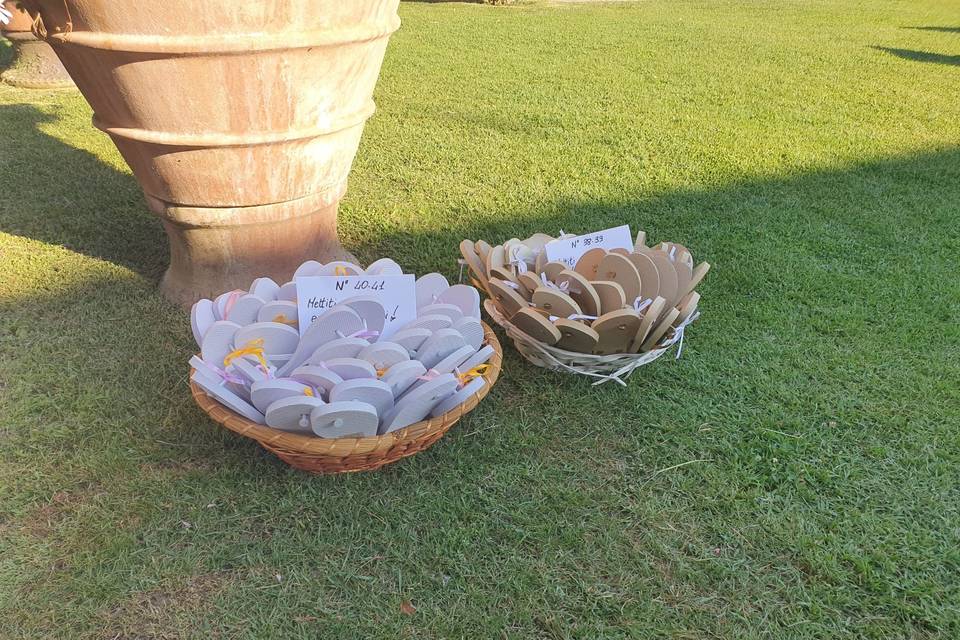 Ciabatte x invitati