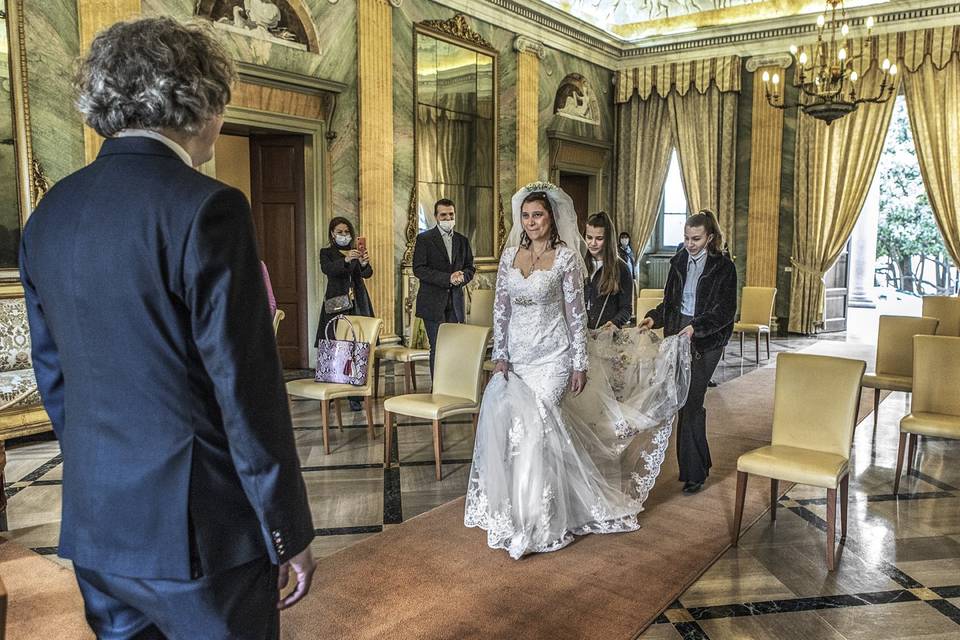 Matrimonio Villa Ghirlanda