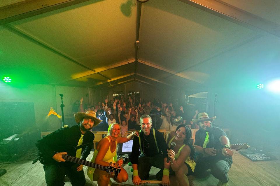 Band con pubblico di Giaveno