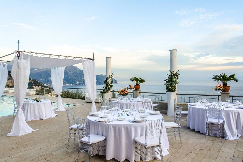 La terrazza del colonnato