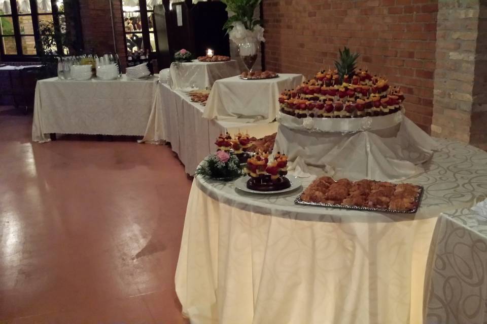 Buffet frutta e dolcezze