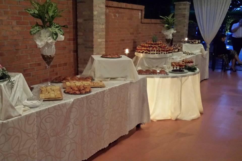 Buffet di sorbetti