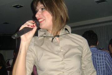 La cantante