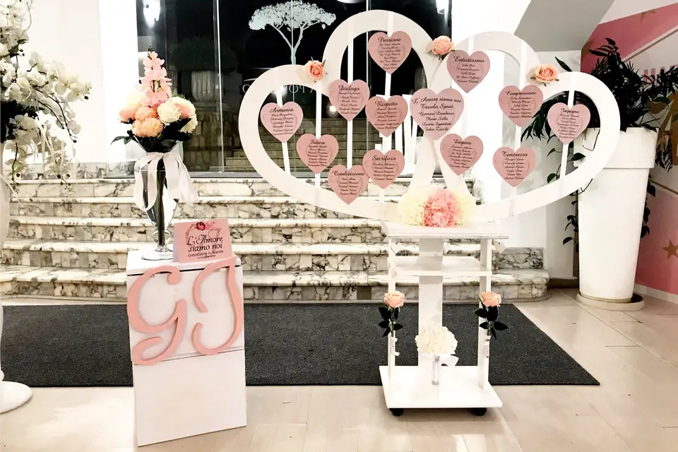 Scintille luminose a forma di cuore - Tema Viaggio (x-100-120-150-200  pezzi) - Simone Piccolo - Graphic & Wedding Designer