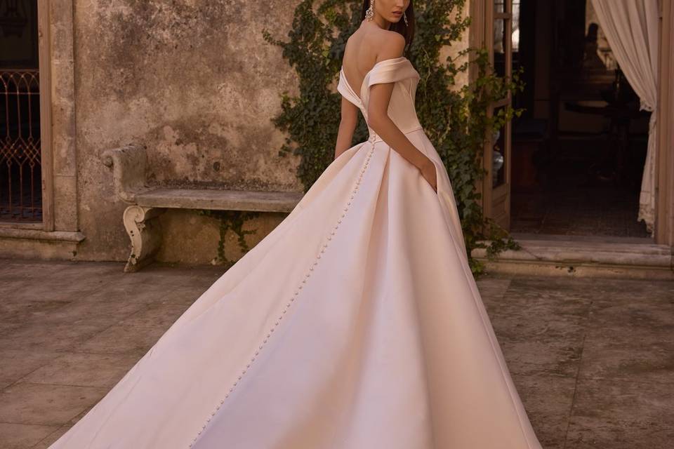 Abito da sposa in dechessa