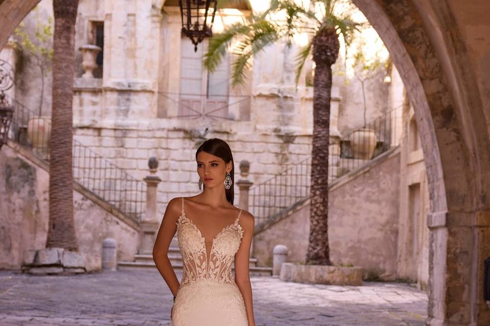 Abito da sposa a sirena