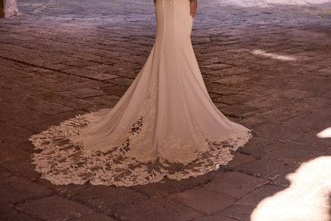 Abito da sposa a sirena