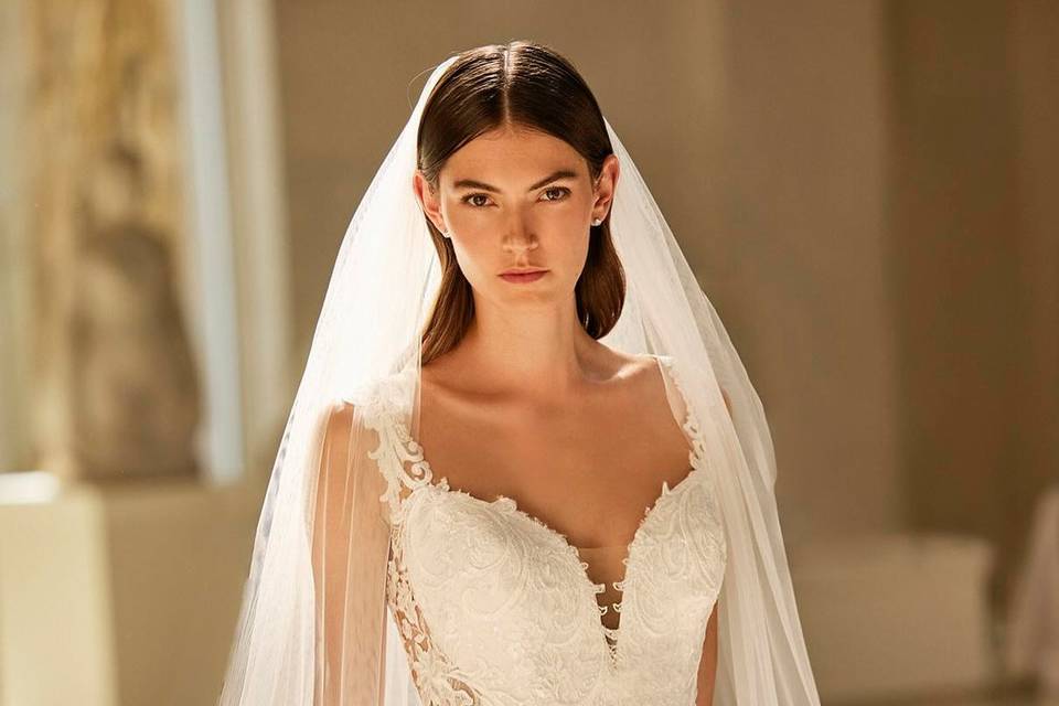 Abito da sposa a sirena