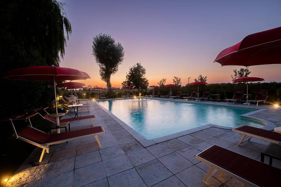 La piscina