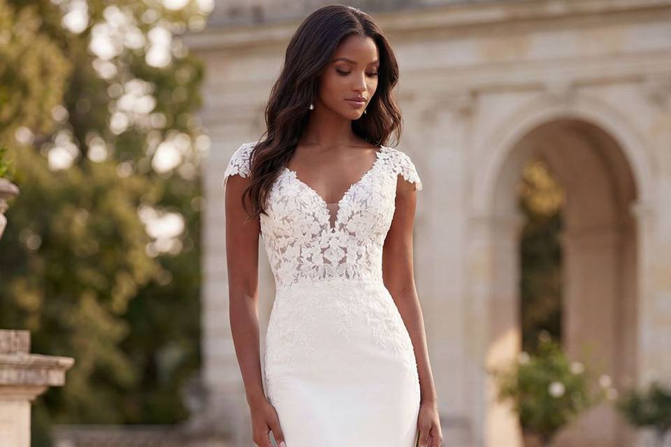 Abito da sposa a sirena
