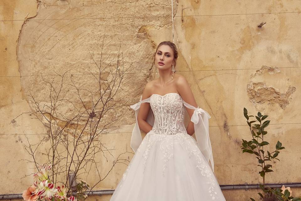 Abito da sposa principessa