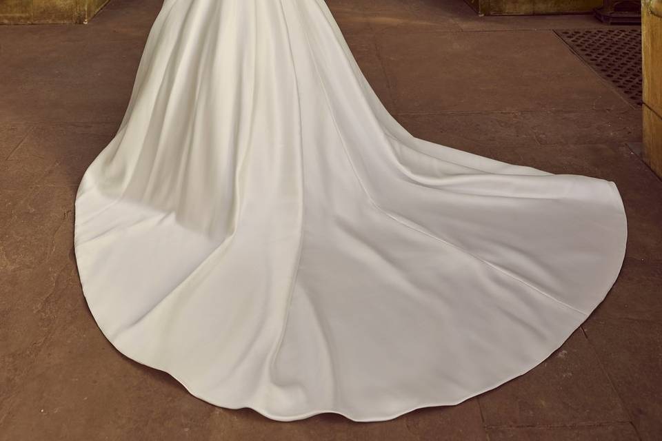 Abito da sposa organza